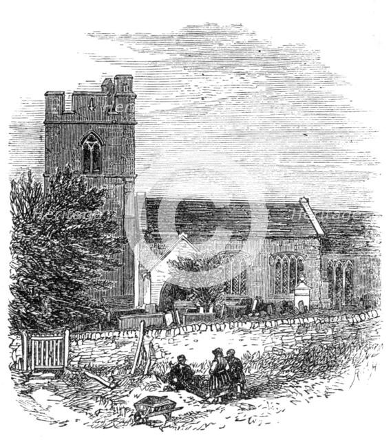 Old Radnor Church, the burial place of Sir G. C. Lewis, 1864. Creator: Unknown.