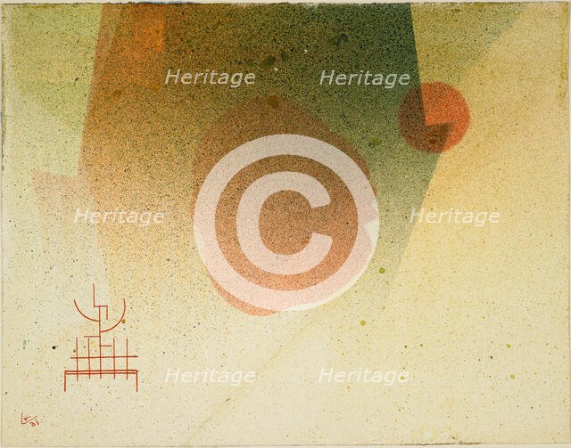 Andeutung (Allusion), 1931. Creator: Kandinsky, Wassily Vasilyevich (1866-1944).