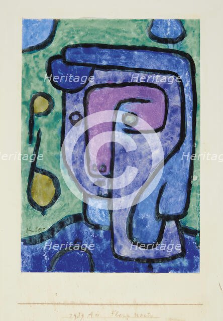 Flora noctis, 1939. Creator: Klee, Paul (1879-1940).