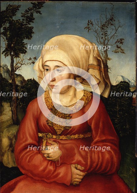 Portrait of the Wife of Dr. Johann Stephan Reuss, 1503.