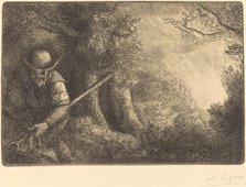 The Gardener (Le jardinier). Creator: Alphonse Legros.