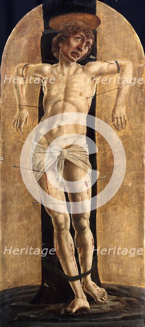 Saint Sebastian, ca 1484. Artist: Tura, Cosimo (before 1431-1495)
