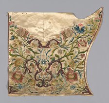 Panel (formerly Cover from a Sedan Chair), France, c. 1720. Creator: Unknown.