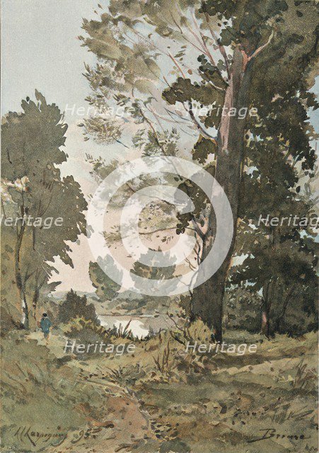 From The Watercolour by Henri Harpignies, c1839-1898, (1898). Artist: Henri-Joseph Harpignies
