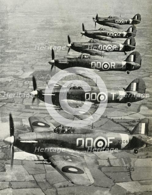 'The Hawker Hurricane', 1941.  Creator: Unknown.