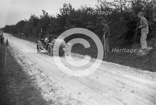 NW Rae's Salmson taking part in the North West London Motor Club Trial, 1 June 1929. Artist: Bill Brunell.