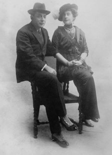 Prince Alex. Miskinoff [i.e., Mishkinoff] & Mrs. Aimee Gouraud, between c1910 and c1915. Creator: Bain News Service.