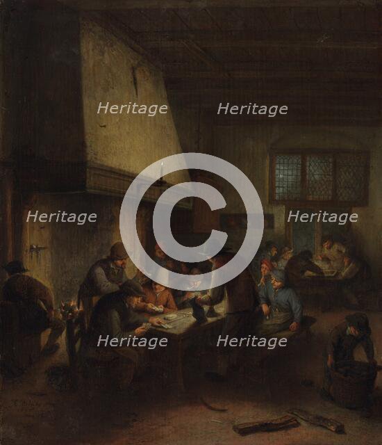 Tavern Scene, early 1660s. Creator: Adriaen van Ostade.