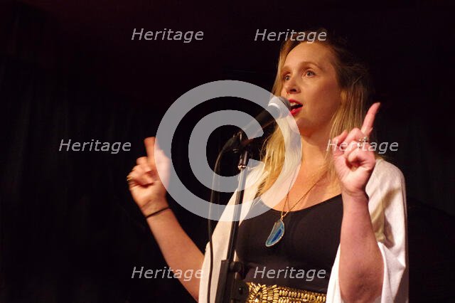 Rachel Sutton, Rachel Sutton Quartet, Verdict Jazz Club, Brighton, East Sussex, 24 Sept 2022. Creator: Brian O'Connor.