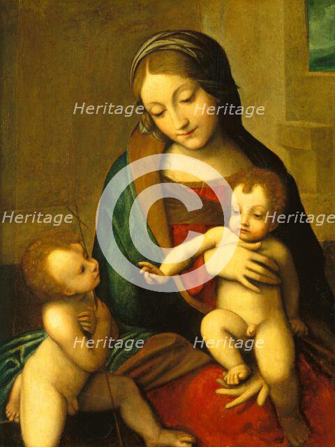 Madonna and Child with the Infant Saint John, c. 1510. Creator: Unknown.
