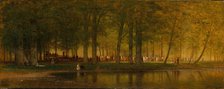 The Camp Meeting, 1874. Creator: Worthington Whittredge.