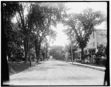 Main St., Richmond [sic] Springs, N.Y., between 1890 and 1901. Creator: Unknown.