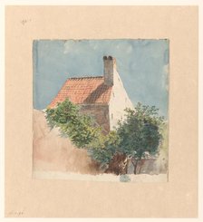 Study of a brick house, c.1779-c.1858. Creator: Hendrik van der Burgh.