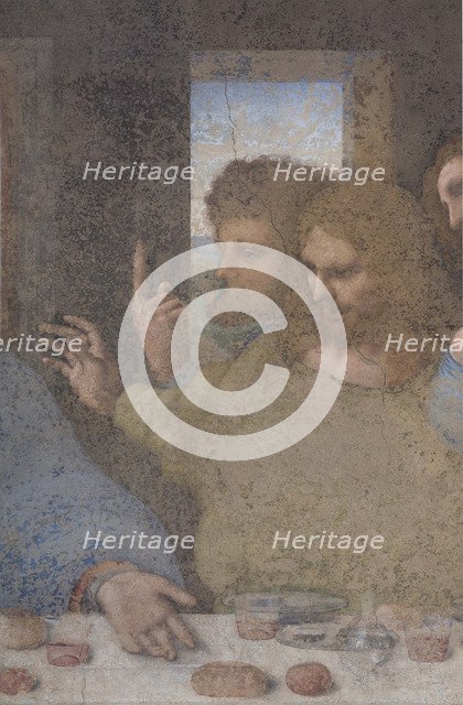 The Last Supper (Detail), 1495-1498.