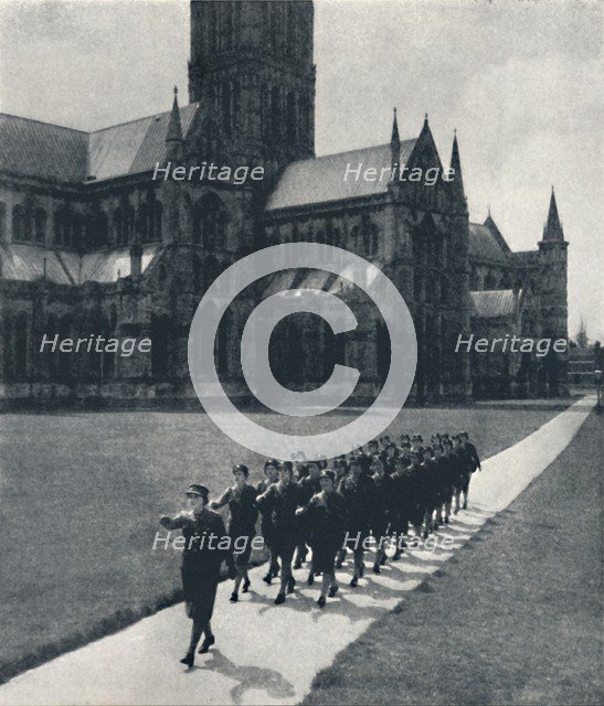 'Church parade', 1941. Artist: Cecil Beaton.