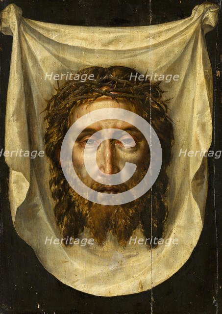 The Sudarium of St Veronica. Creator: Anon.