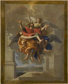 The ecstasy of Saint Paul, 1650. Creator: Poussin, Nicolas (1594-1665).