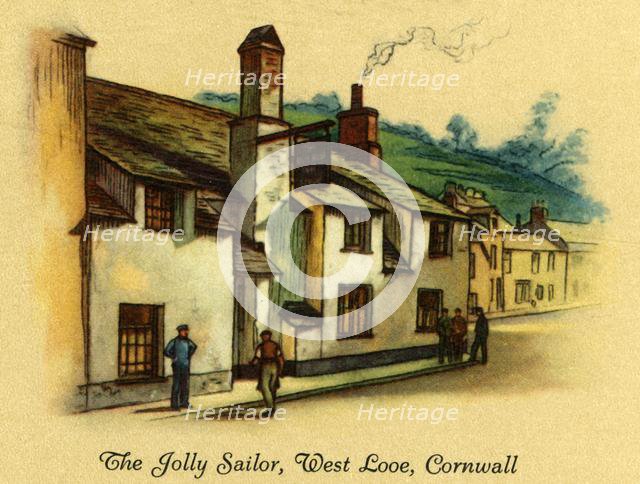 'The Jolly Sailor, West Looe, Cornwall', 1939.   Creator: Unknown.