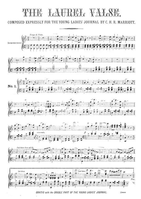 "The Laurel Valse", 1858. Creator: Unknown.