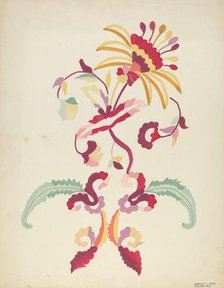 Design from Proposed Portfolio, 1935/1942. Creator: Majel G. Claflin.