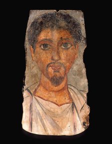 Funerary Portrait (image 1 of 2), Late 3rd - 4th century A.D.. Creator: Anon.