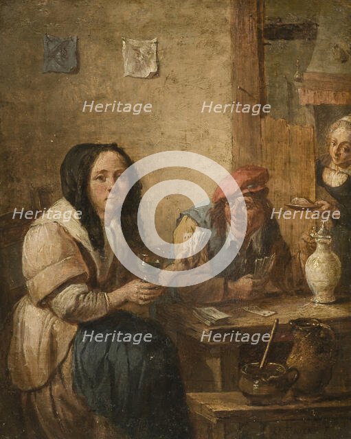 The Card Game, c17th century. Creator: Unknown.