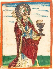 Saint Conrad of Constance, 1480/1490. Creator: Unknown.