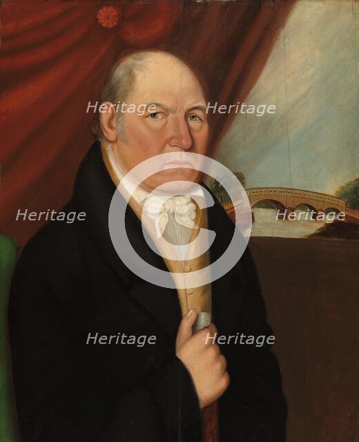 Clement Bonnell, c. 1825. Creator: William Bonnell.