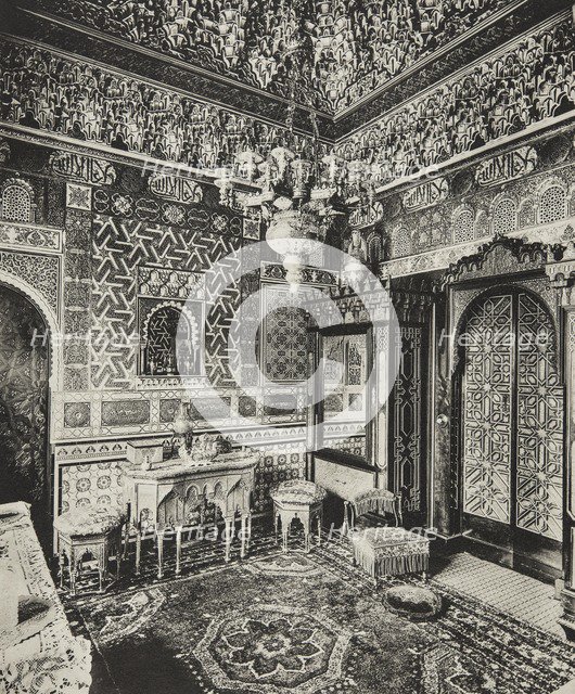 Dressing room, Franks Hall, Horton Kirby, Kent, 1894. Artist: Charles Latham.
