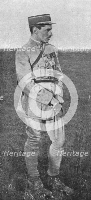 ''Les Citations de nos Aviateurs; Le sous-lieutenant Chaput', 1916. Creator: Unknown.