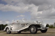 1937 Mercedes Benz 540 k special roadster. Artist: Simon Clay.