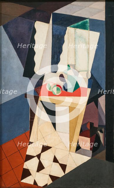 Still life, 1916-1917. Creator: Blanchard, María (1881-1932).