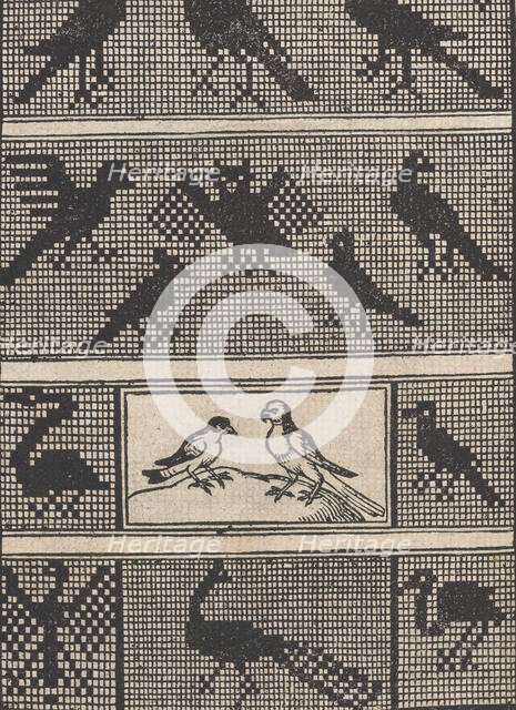 Page from Ein new kunstlich Modelbuch...(Page 7v), 1544., 1544. Creator: Peter Quentel.