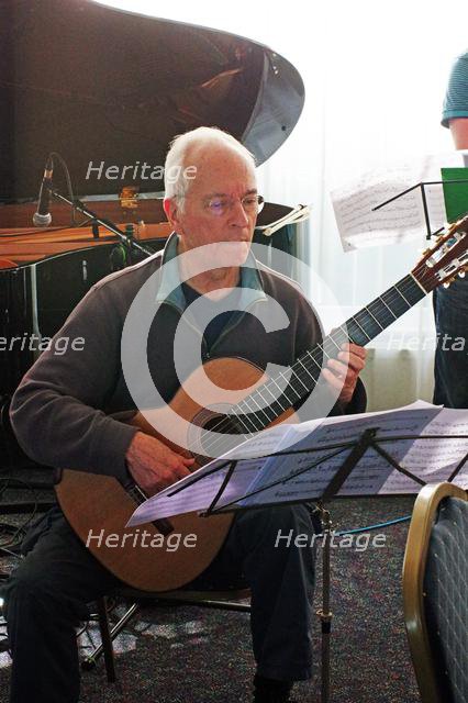 John Williams, Watermill Jazz Club, Dorking, Surrey, UK, 14 May 2019. Creator: Brian O'Connor.