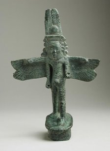 Pantheistic Winged Deity with Bes Face, Probably Late Period-early Ptolemaic Period (664-200 B.C.). Creator: Unknown.