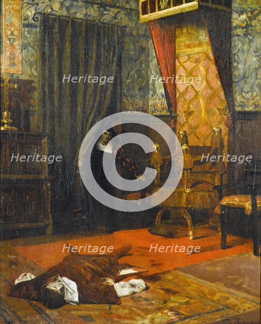 Une victime des Borgia, c1875. Creator: Jean-Paul Laurens.