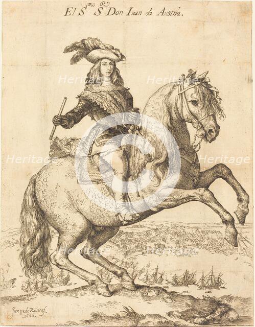 Equestrian Portrait of Don Juan de Austria, 1648. Creator: Jusepe de Ribera.