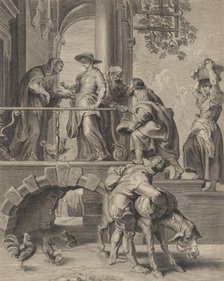 The Visitation, 1625-74. Creator: Pieter de Jode II.