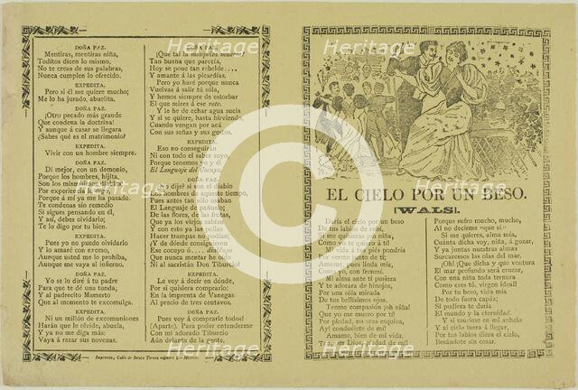 The Sky for a Kiss, n.d. Creator: José Guadalupe Posada.