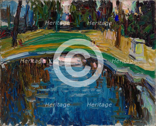 Pond in the Park, c. 1906.