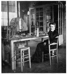 Marie Curie, Polish-born French physicist, c1920.  Artist: Anon