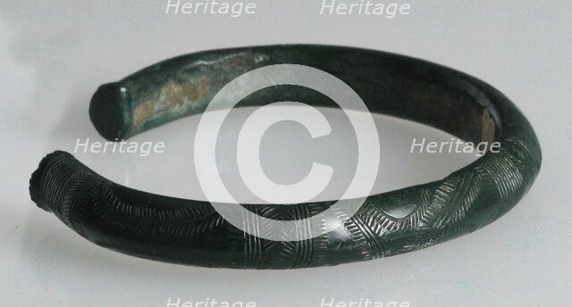 Bracelet, Halstatt, ca. 800 B.C. Creator: Unknown.