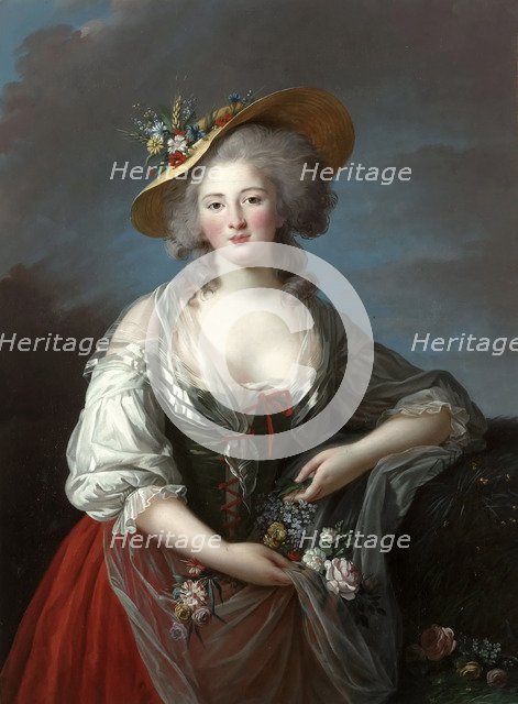 Élisabeth Philippine Marie Hélène de Bourbon. Artist: Vigée-Lebrun, Marie Louise Elisabeth (1755-1842)
