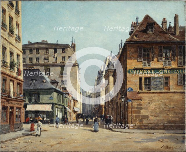 Rue Saint-Paul, 1892. Creator: Paul Joseph Victor Dargaud.