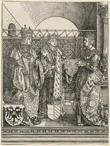 The Betrothal of Philip the Fair with Joan of Castile, 1515. Creator: Albrecht Durer.