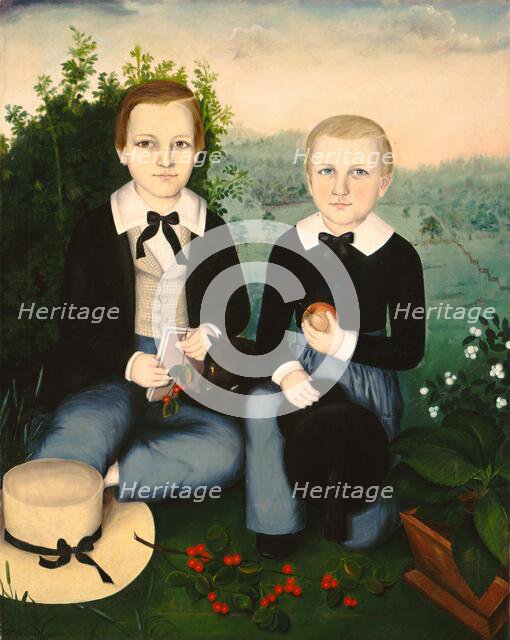 Brothers, c. 1845. Creator: Susan Catherine Waters.