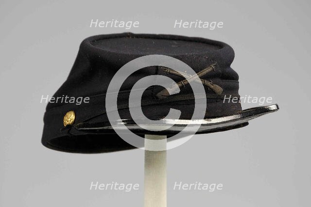 Military cap, American, 1881-82. Creator: Unknown.