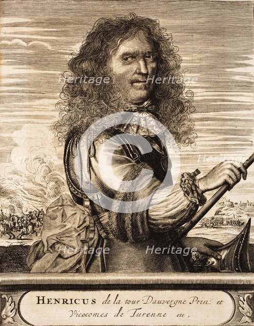 Marshal Henri de La Tour d'Auvergne, vicomte de Turenne (1611-1675), 1675. Creator: Anonymous.