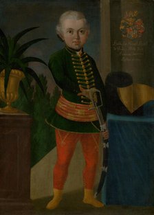 Baltazár Horváth-Stancic aged two years and ten months, c1750. Creator: Ján Gottlieb Kramer.