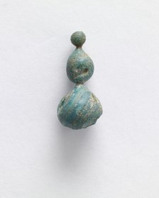 Bead in the shape of a gourd, Goryeo period, 12th-13th century. Creator: Unknown.